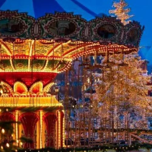 Boka Tivoli Köpenhamn hotellpaket Jul i Danmnark 2026